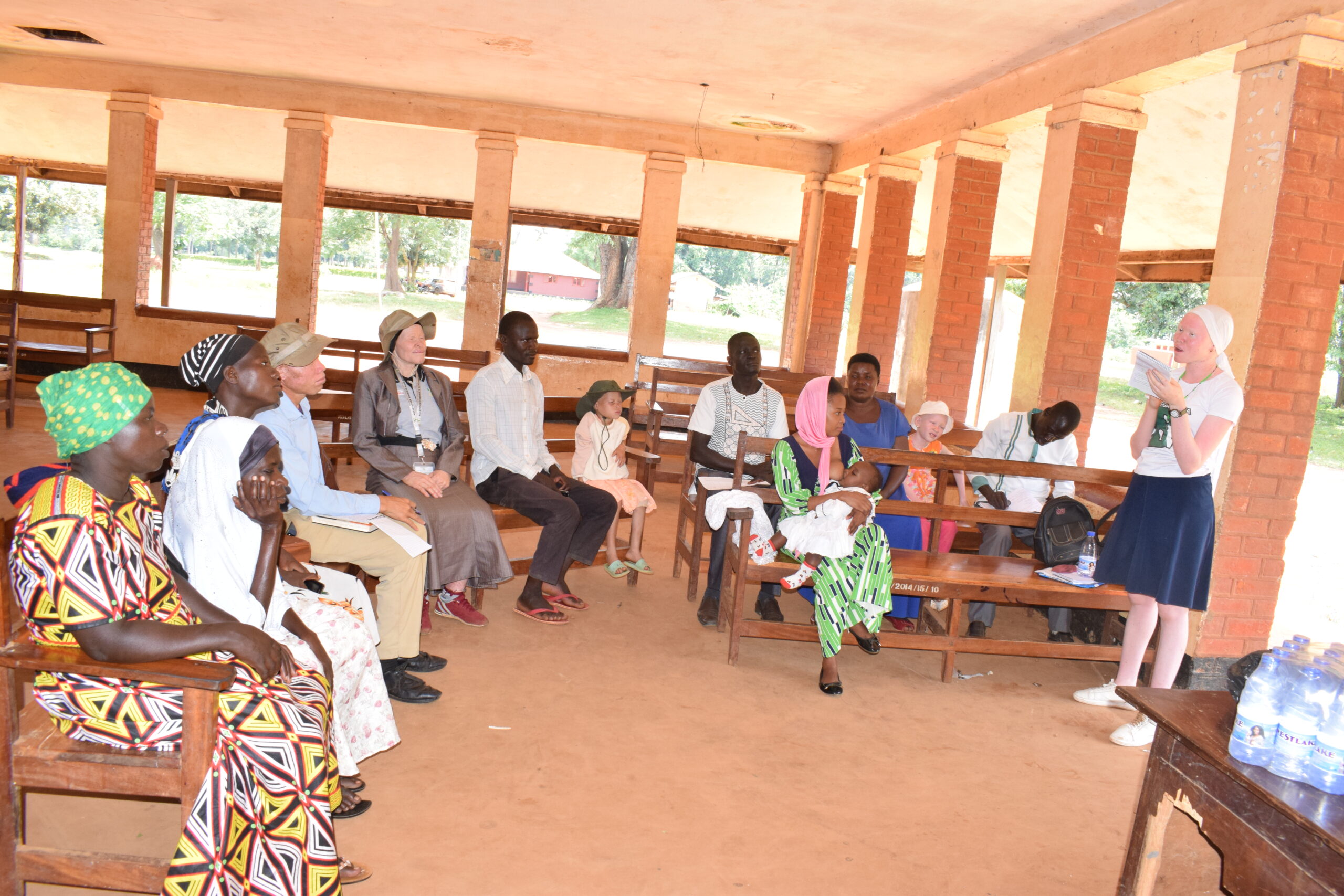 WAA community awareness session in Uganda